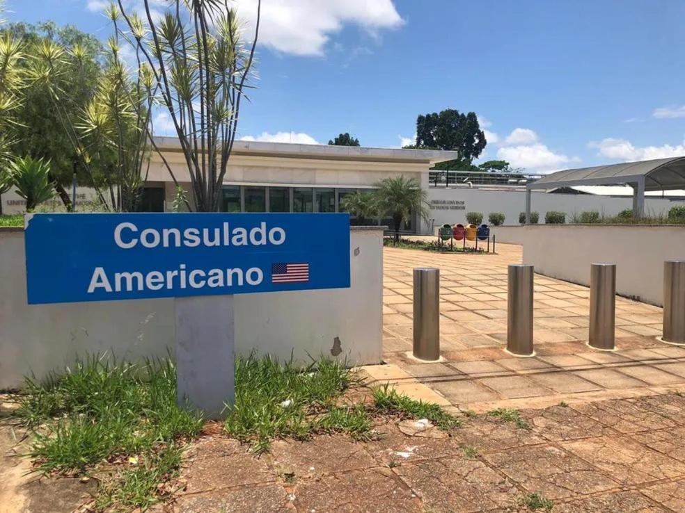 V822 Apart Aconchegante Em Frente Ao Shopping Brasília Exterior foto